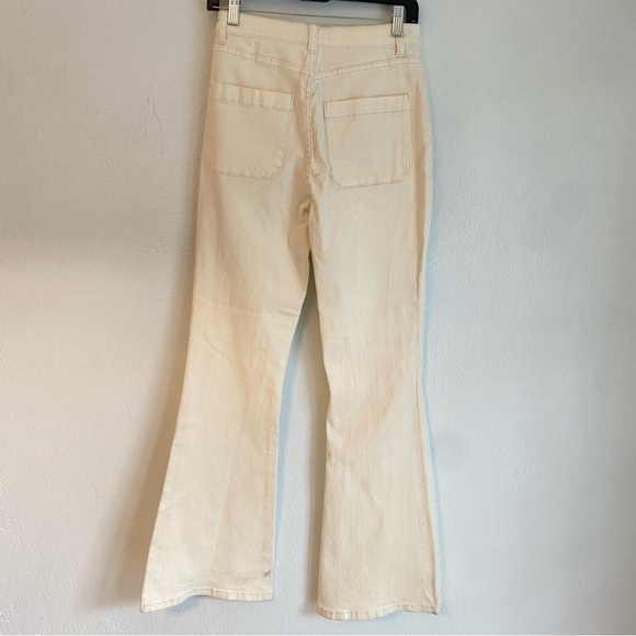 Chelsea & Violet Cream Wide Leg High-Waisted Pants - Picture 6 of 7